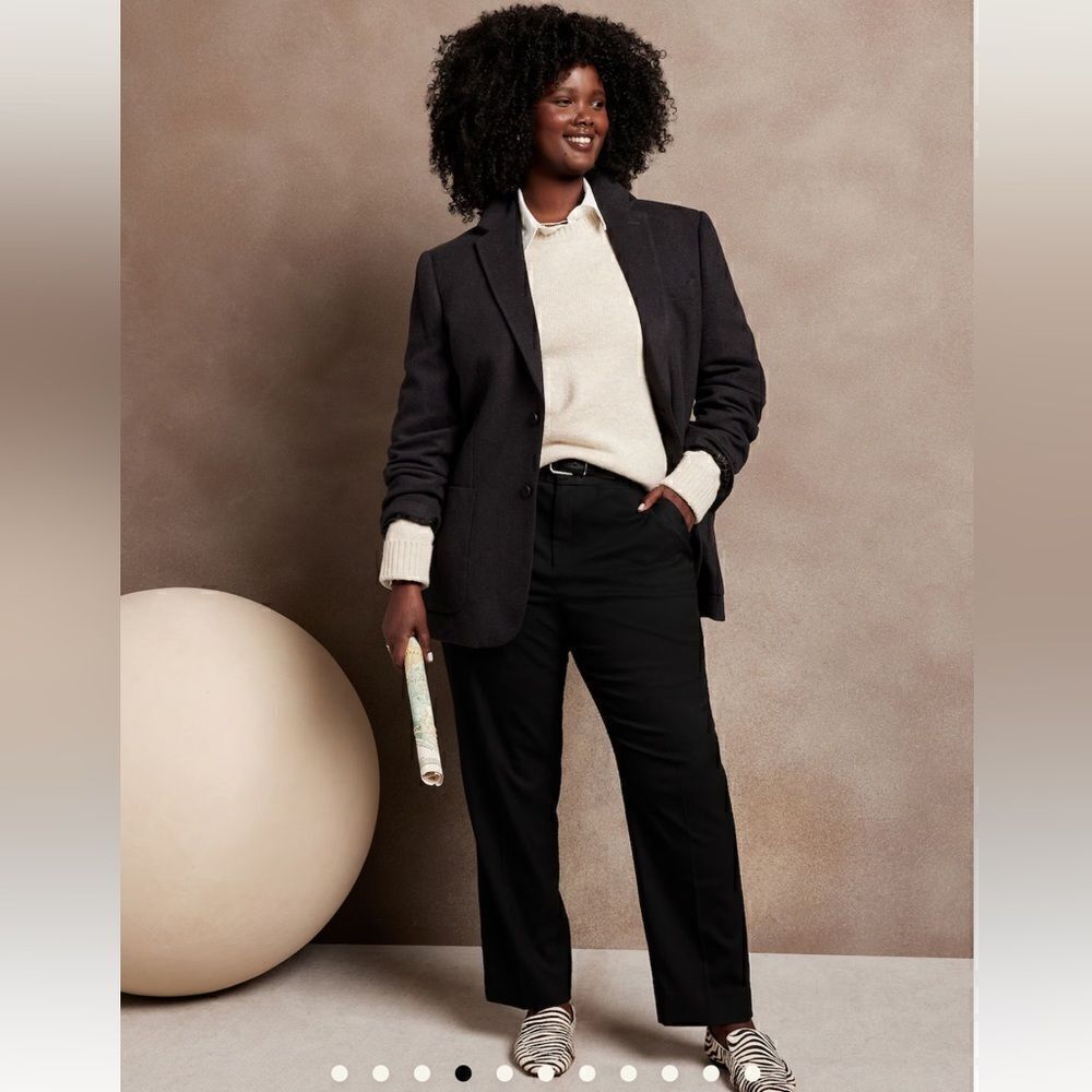 Banana Republic AVERY STRAIGHT PANT - Picture 3 of 6